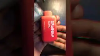 Dragbar 6000 puffs strawberry ice cream  #pod #dragbar #vapelyfe #shorts