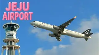 제주공항 비행기 이륙 장면 모음 | Compilation of takeoff scenes at Jeju Airport.