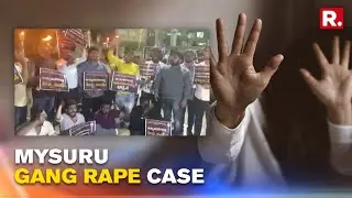 Mysuru Gang Rape: NSUI Supporters Stage Protest, Demand Justice For Victim And Arrest Of Culprits
