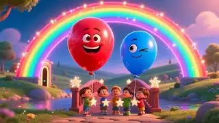 Balloon Colors Song | Learn Colors with Balloons | Fun Nursery Rhymes & Kids Songs