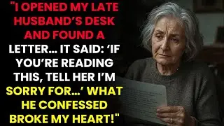 I Found a Letter in My Late Husband's Desk: 