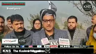 Director General Horticulture Kashmir Ajaz Ahmad Bhat visited at Ketsun bandipora