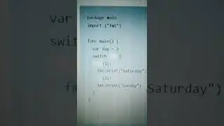 Complete Switch Statement| 