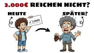 Altersarmut: Warum du mit 3.000€ Gehalt später BETTELARM bist! | Pension - Armut im Alter