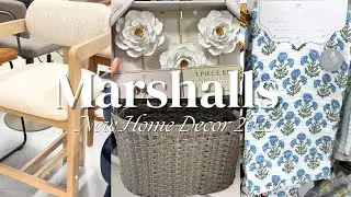 MARSHALLS CLEARANCE HOME DECOR FINDS 2025 | HIGH END HOME FINDS | SHOP WITH ME + DECORATING IDEAS