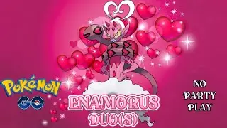 ENAMORUS RAID DUO x2, ROCK ONLY, NO PARTY PLAY #pokemongo #pokemon #enamorus #duo