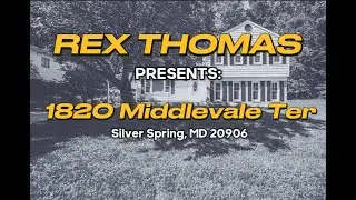 1820 Middlevale Ter, Silver Spring, MD 20906