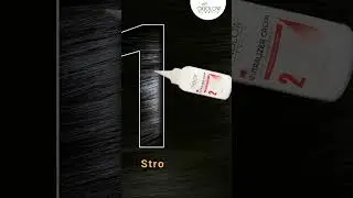 Sleek & Stylish Straight Hair with OxyGLOW Hair Straightener & Neutralizer #shorts