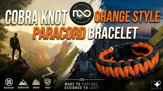 HANDMADE paracord bracelet built to adventure.