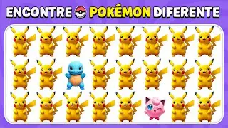 Encontre O Emoji Diferente - 🐉 Edi&ccedil;&atilde;o Pok&eacute;mon | F&aacute;cil, M&eacute;dio, Dif&iacute;cil | Abelha De Teste