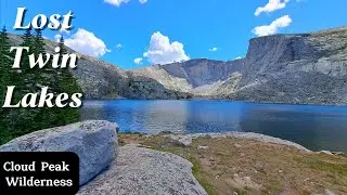 Lost Twin Lakes-Cloud Peak Wilderness Wyoming-Day Hike