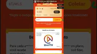 c&oacute;digo de convite unitv - resgate cupom vip e assista gr&aacute;tis - inserir, colocar 2025