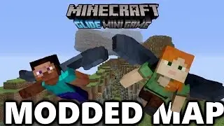 Minecraft Xbox - MODDED GLIDE Mini-Game !!