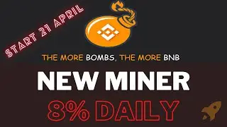 💣 BombBNB Miner 💣 8% DAILY 💣 Launching SOON 💣 3 Levels of Referrals 💣