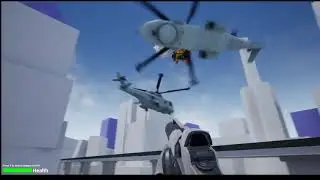 Unreal Engine flying AI - Drones Vs Helicopters