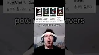 Серверы событий Roblox Укради Brainrot 😵 #brainrot #roblox