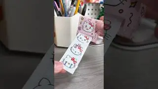 ✨Cute DIY sticker machine!? #hellokitty #diysticker #cute #papercraft #cutecrafts #diy
