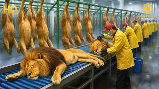 Inside the Lion Leather Factory &ndash; Full Process How Million Dollar Products Are Made SECRET FACILITY