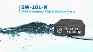 IP68 Waterproof Digital Signage Player for Outdoor Applications