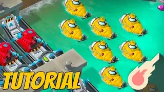 SUBMARINE TUTORIAL | BOOM BEACH | TIPS AND TRICKS!
