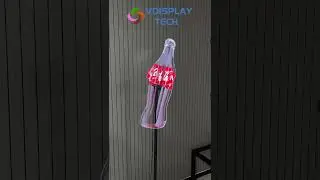65cm 3D Hologram LED Fan Display #hologram #3dledfan #fyp #3dhologramfan