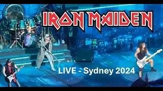 Iron Maiden LIVE - Blade Runner intro +  Caught Somewhere in Time - Sydney, 2024