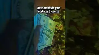 how much do you make in 3 month #motivation #money