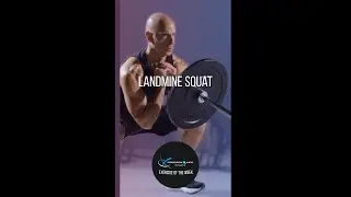 Landmine Squat - A great and safe alternative to the traditional squat!