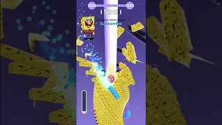 Colorful graphics with relaxing gameplay Stackball #2624  #shorts #viral #tiktok #stackball #games