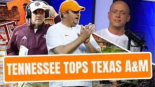Tennessee Beats Texas A&M - Josh Pate Rapid Reaction (Late Kick Cut)