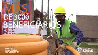 Inicio de obra   Ampliaci&oacute;n de red de gas natural