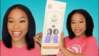 2 STYLES 1 WIG! | It's A Wig Human Hair Lace Front Wig Swiss Lace HH S Lace Wet & Wavy Jerry