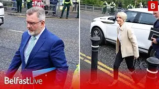Jeffrey Donaldson and wife Eleanor sent for trial over historical allegations