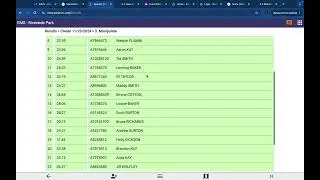 Riverside Park Parkrun: Submitting Results with EMS