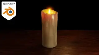 Blender Tutoriel Débutant : Bougie et Matériau Cire