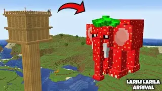 SURVIVED FROM MILKWALKER MEGATRON HEAD ARRIVAL In Minecraft - Gameplay - Coffine Meme 