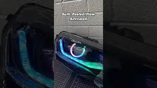 🔥Another fresh peel for our 16&ndash;18 Camaro Flow Headlights