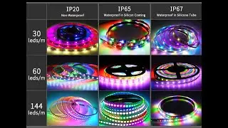 Resume from Break Point WS2815 Digital individually Addressable RGB 12v WS2815 LED Strip