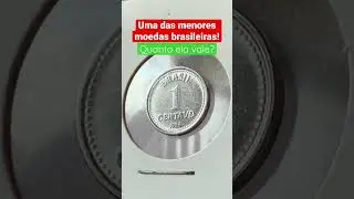 MOEDA VISADA! Quanto vale 1 centavo 1986, uma das menores moedas brasileiras?