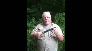 Splitting Firewood With a Knife - Ron Hood 
