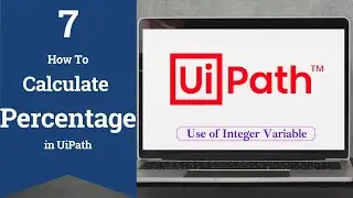 How to Calculate Percentage in UiPath | Variables in UiPath | Booming Tech |(Variables in UiPath)