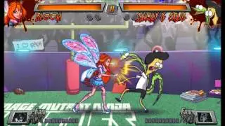 Nickelodeon Super Brawl 3 Good vs Evil BLOOM CRUSH ALL
