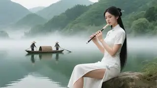 Лучший китайский дзен 🌿Бамбуковая флейта, эрху и гучжэн🌿Расслабляющий, успокаивающий