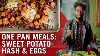Sheet Pan Baked Eggs & Sweet Potato Hash | Flavor Makers Series | McCormick
