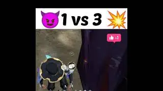 1 vs 3  only red number m500 challenge 💥😈💪👍