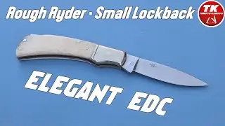 Rough Ryder White Smooth Bone Small Lockback Pocket Knife RR135 @georgia_adventurer
