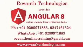 AngularJS Online Training from Hyderabad India. Ph/Whatsapp : 9290971883, AngularJS online Classes