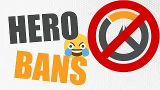 My opinion about HERO BANS in Overwatch (+ 0 deaths Ana gameplay)