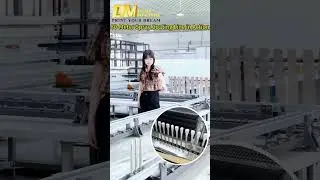 ✨DEMA Machine 80m spraying coating production line in factory  #packagingmachine
