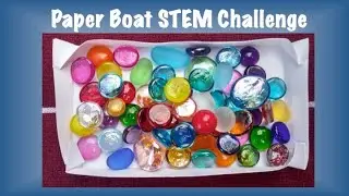 Paper Boats  - STEM Paper Challenge Lesson Plan